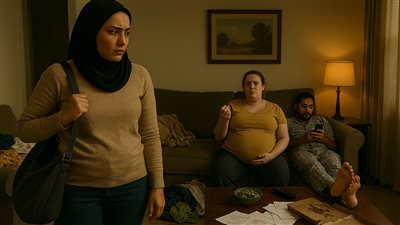 تعاملنى اختي مثل الخادمة حكاوي نرمين عادل همام 