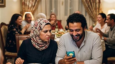 أهلي كانوا عاملين عزومه اماني سيد